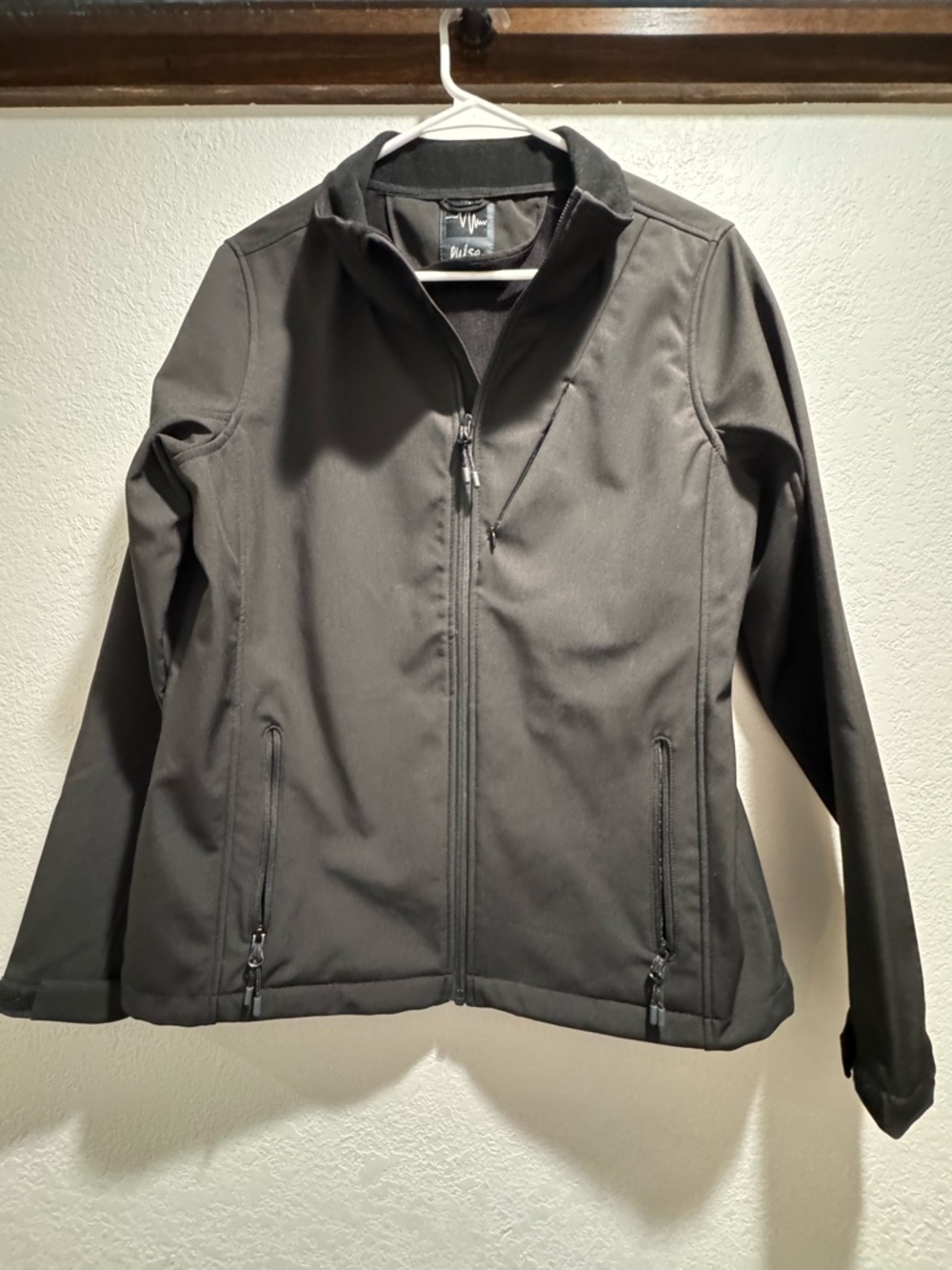 Pulse Women's Black Utility Softshell Jacket